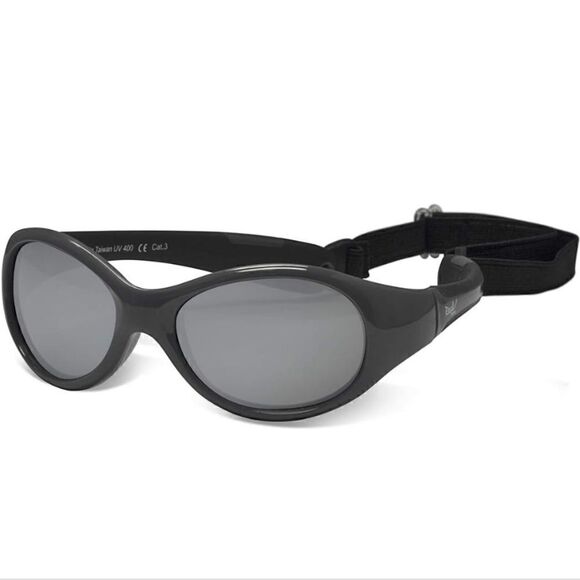 Real Shades Explorer Sunglasses for Babies 0+ (Graphite/Black) - Picture 1 of 4